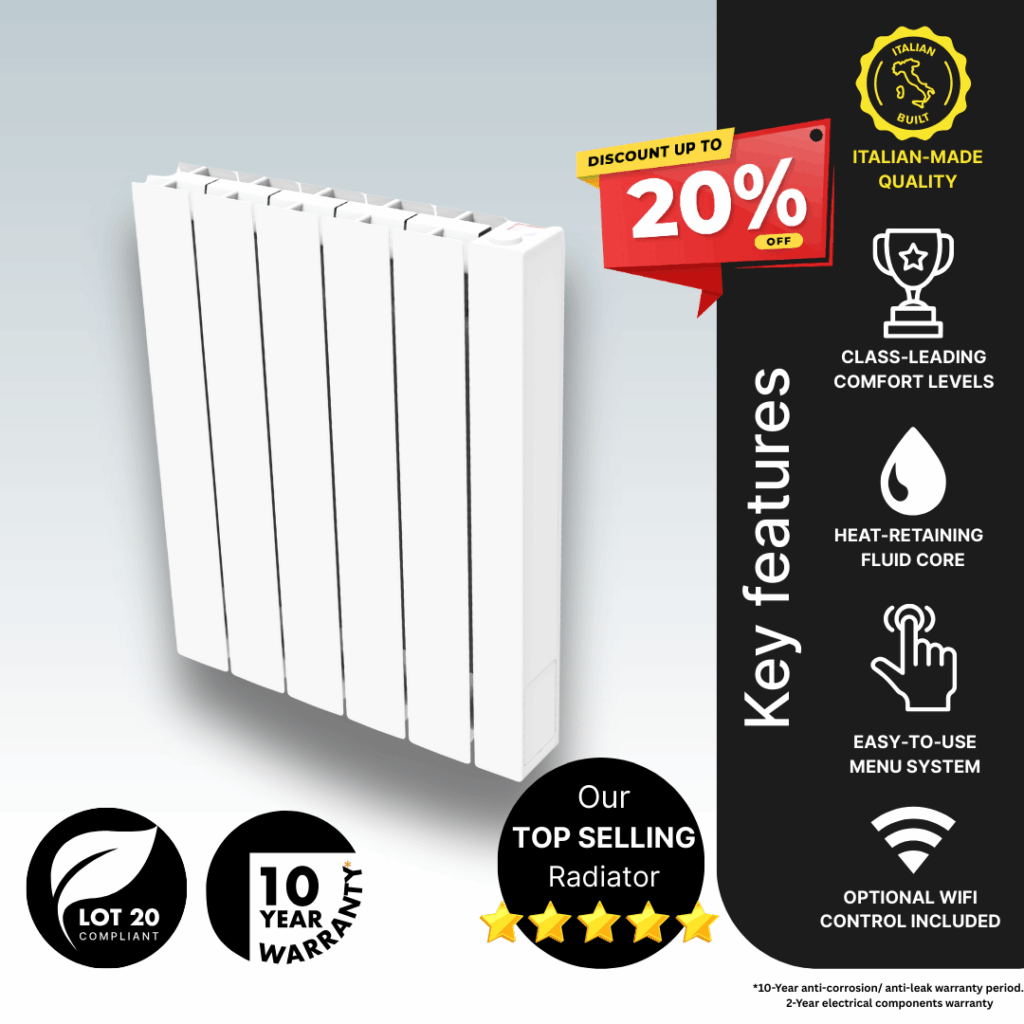 Vantage Connect Electric Radiators main product image