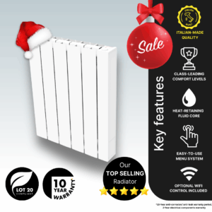 Vantage Connect EHVC1000 Electric Radiator, 1000w