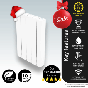 Vantage Connect EHVC0750 Electric Radiator, 750w