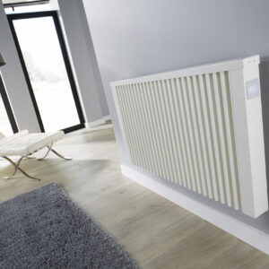 German electric radiators featuring ceramic heat-retaining cores