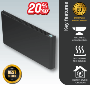 Ecopanel XT Anthracite Electric Radiator 2000w