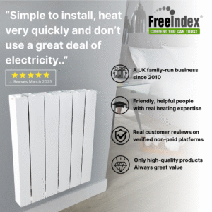 Electric Heating Expert image with five-star review ffrom customer on Free Index review platform.