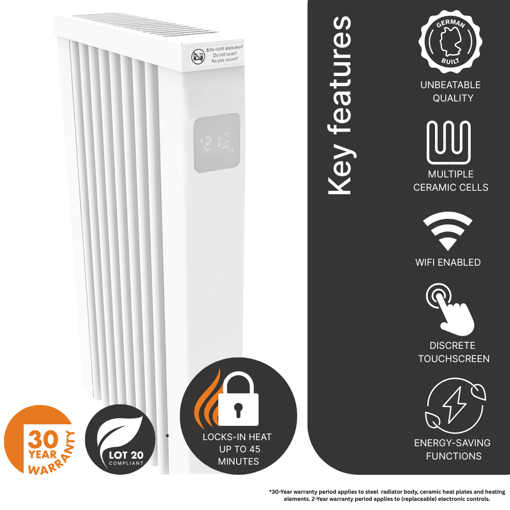 Main product image of thr AF01 650w Aeroflow Electric Radiator