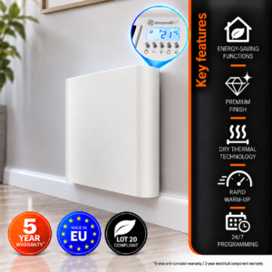 Ecopanel XT Electric Radiators, White, 600w