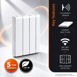 Electric Heating Expert is the UK's biggest supplier of Electrorad Accorto Electric Radiators - A great choice for heating efficiently and comfortably in both commercial and residential properties. Particularly suitable tenanted properties, hotels, and student accomodation, as well as holiday rentals and Airbnb locations, the Accorto by Electrorad has become popular in all market sectors.