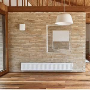 product image showing Digi-Line electric radiator (low-height) in room set