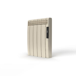 The 600w Eoniq Radiator from Rointe. Here, finished in Oyster white.